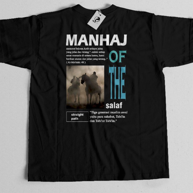 Kaos Manhaj salaf | T-shirt salaf | Kaos Dakwah sunnah | Kaos Distro dakwah | Kaos Salaf | kaos isla