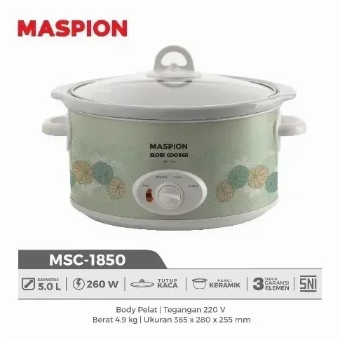 Slow Cooker Maspion MSC-1850