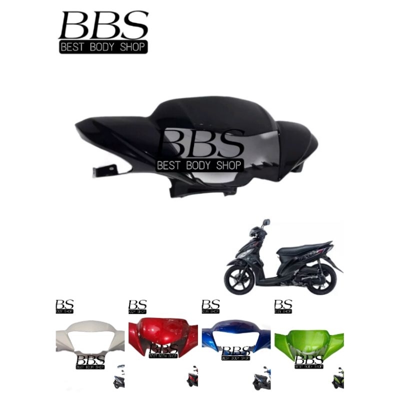 Cover Body Batok Kepala Depan Yamaha Mio J / Bodi batok depan Mio J Warna Hitam / Putih / Merah / Bi