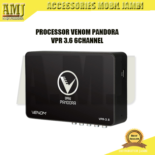 PROCESSOR VENOM PANDORA VPR 3.6 6CHANNEL - DSP VENOM PANDORA (PCS)