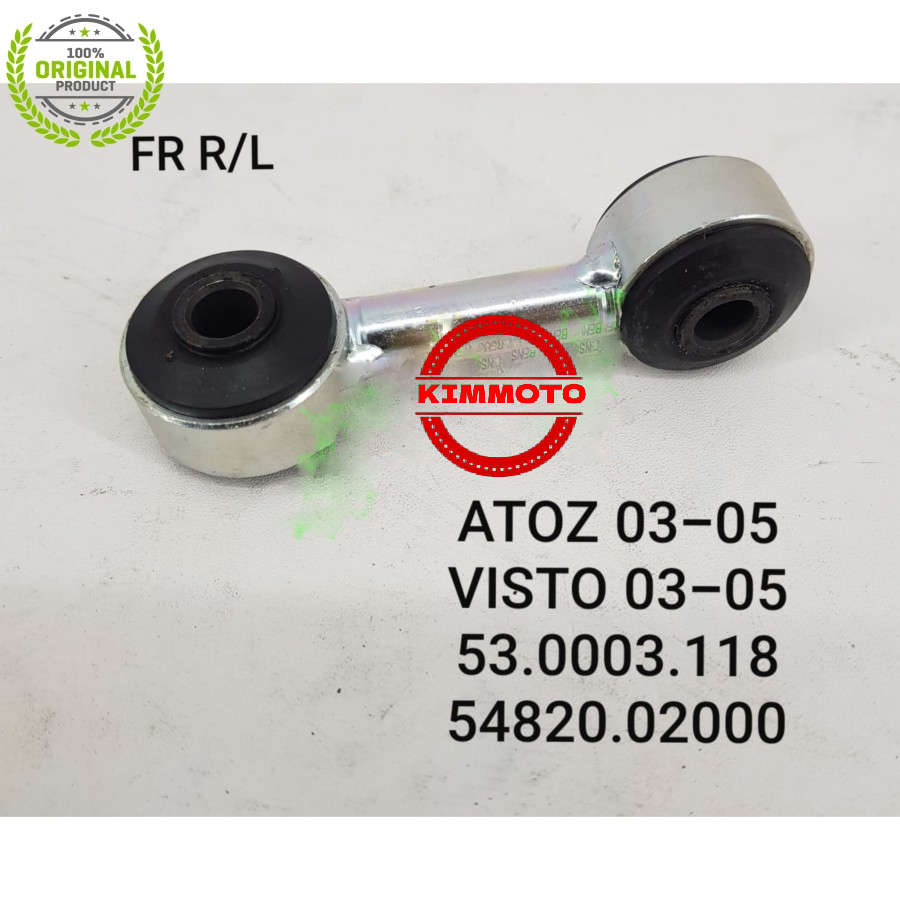LINK STABILIZER DEPAN R/L HYUNDAI ATOZ TAHUN 2003-2005 KIA VISTO TAHUN 2003-2005