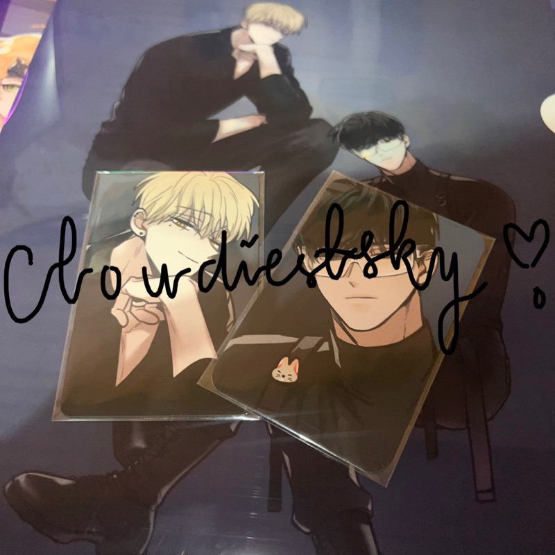 LEZHIN CHECKMATE CHECK MATE SOOHYUN EUNSUNG PC PHOTOCARD CLEARFILE SET