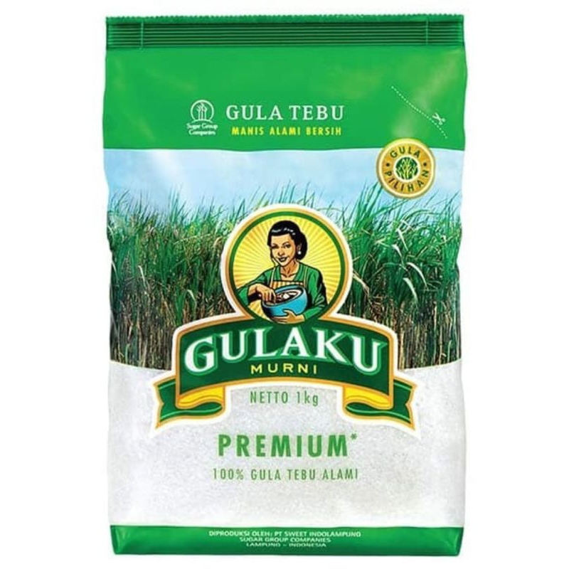 

GULAKU GULA TEBU PREMIUM 1KG