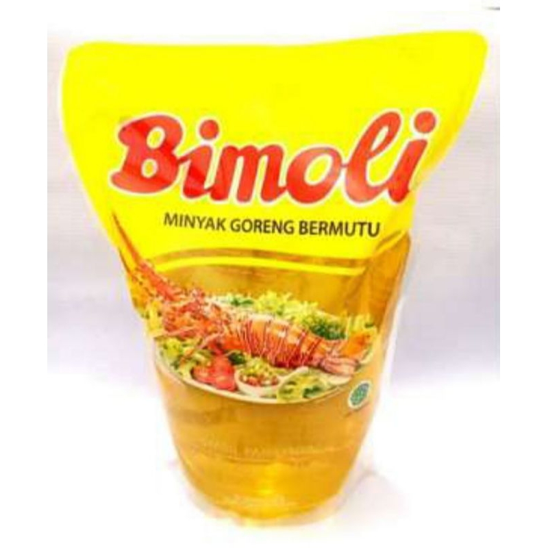 

Minyak goreng bimoli pouch 2L (2000mL)