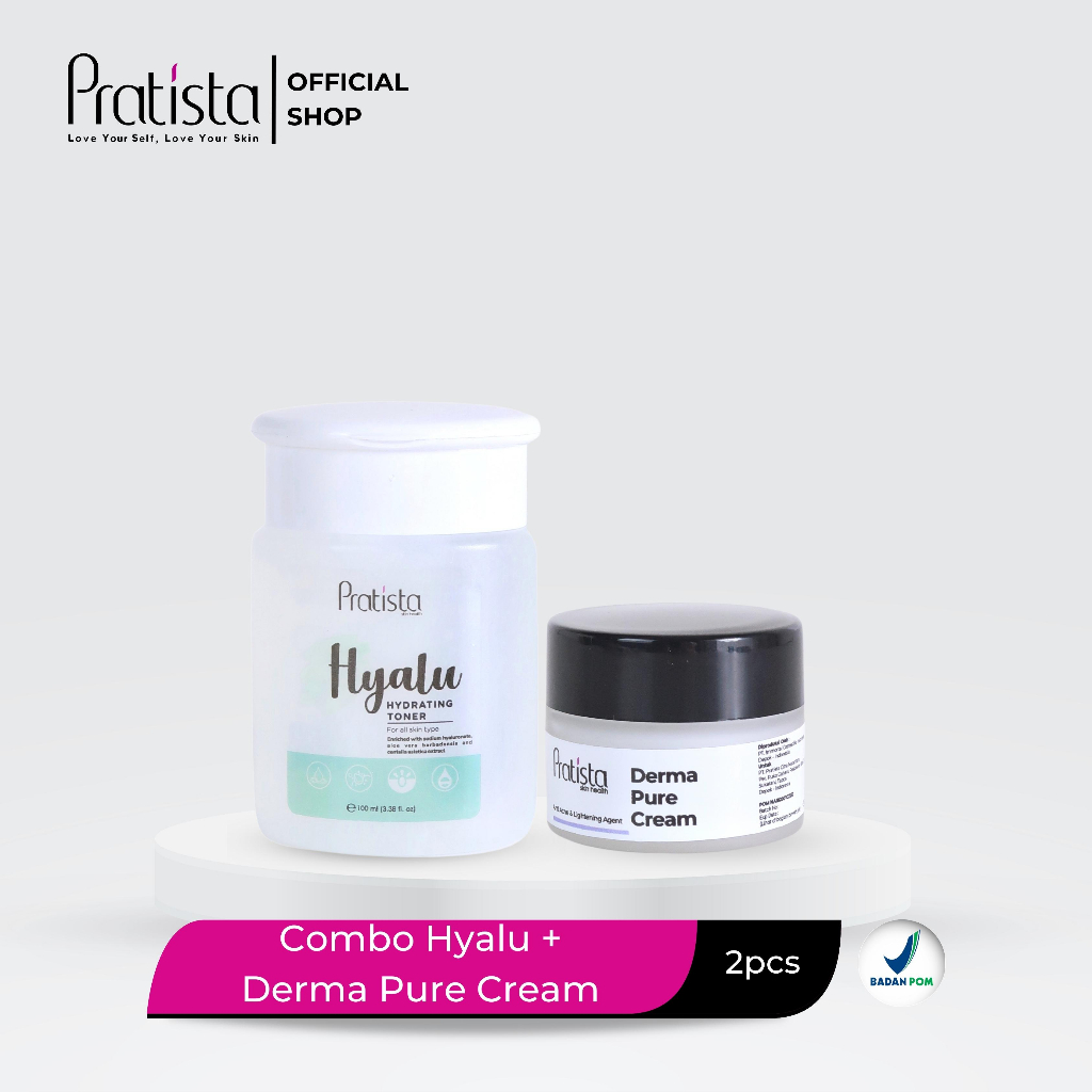 Pratista - [Bundling] Hyalu Hydrating Toner &amp; Derma Pure Cream