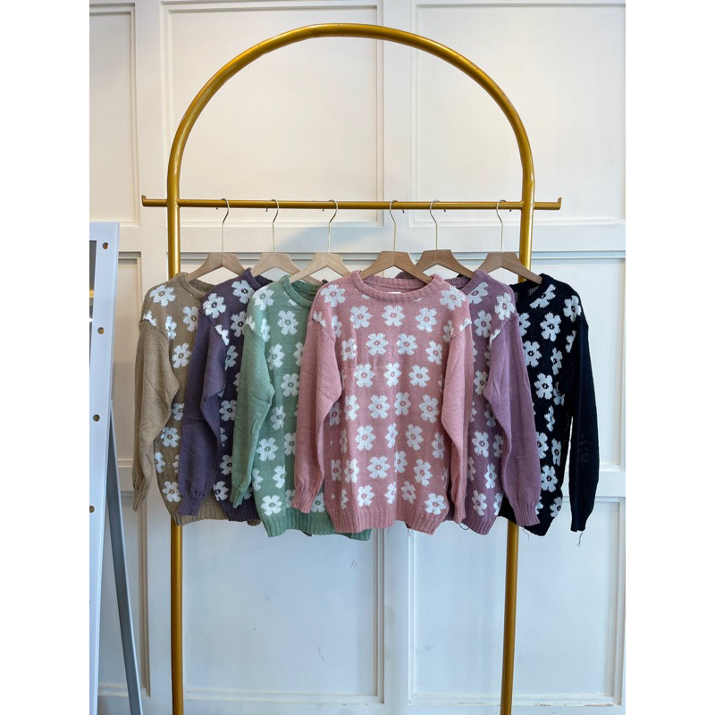 B1628 // B1629 Atasan Rajut