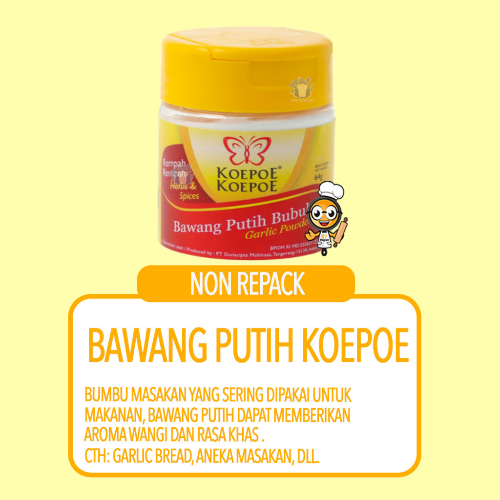 

BUBUK BAWANG PUTIH KOEPEOE 64GR