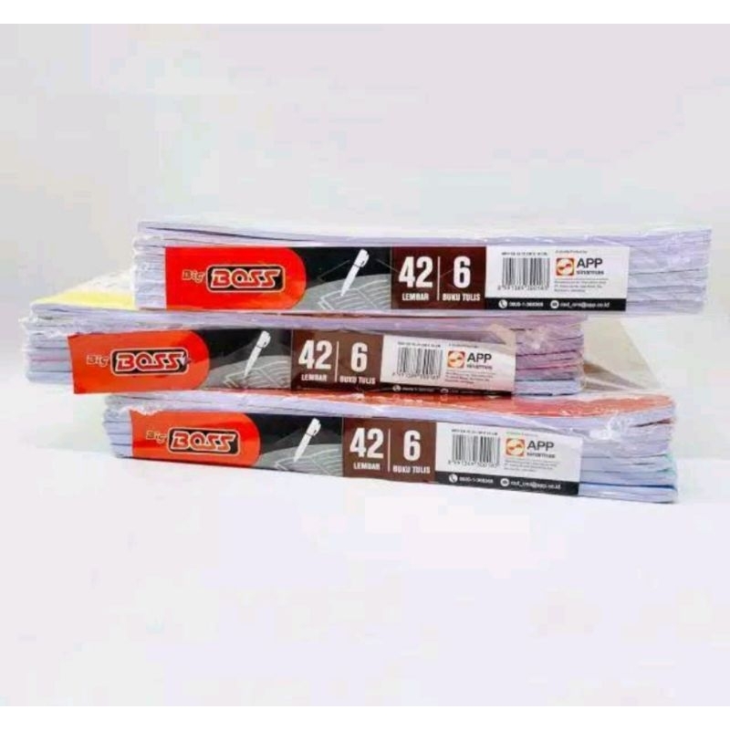 

BUKU TULIS BIG BOSS ISI 42 lembar NStore