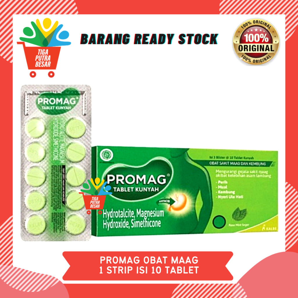PROMAG OBAT MAAG 1 BLISTER 10 TABLET