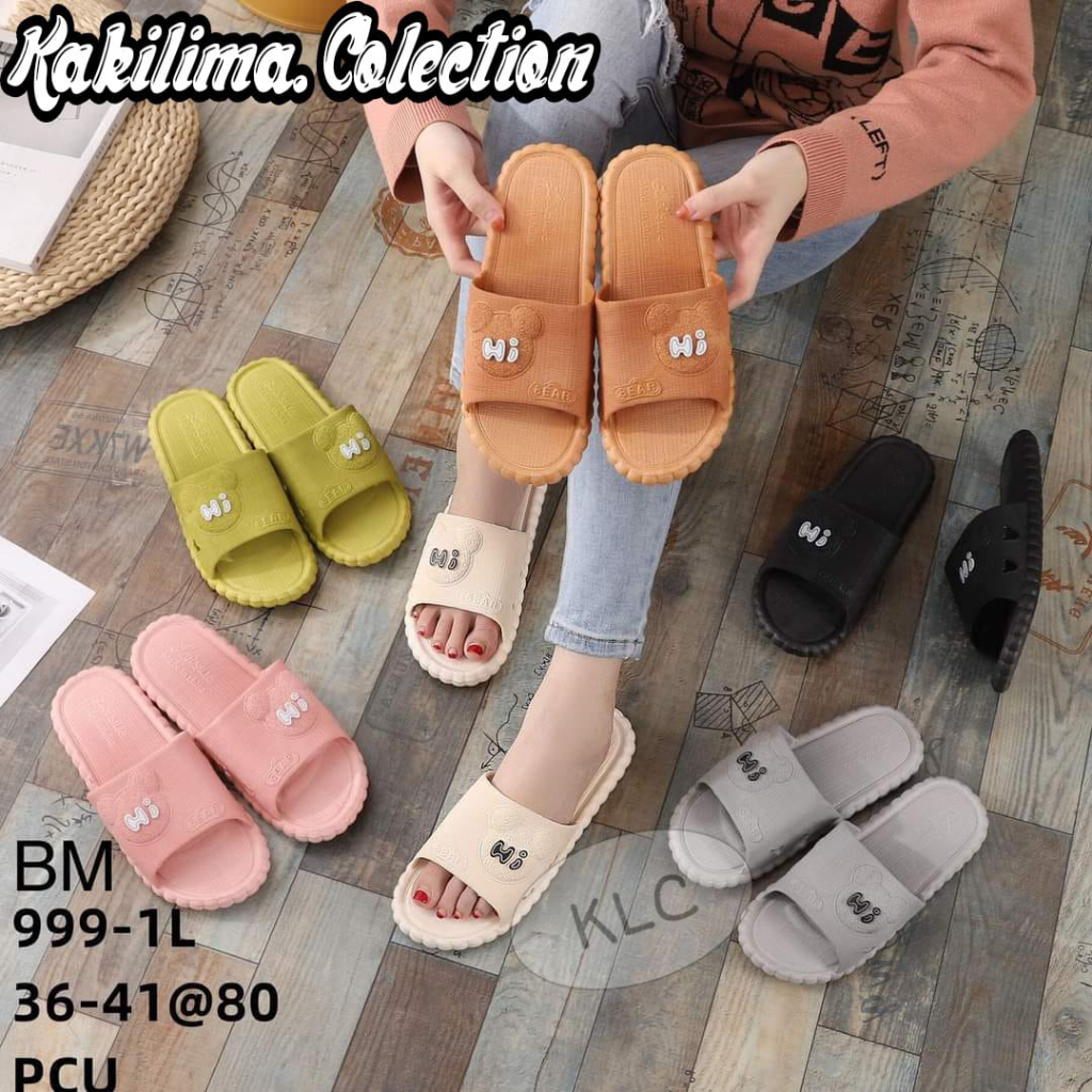 Balance 999-B1/sandal santai wanita sandal karet perempuan sandal rumah terbaru ori produk impor