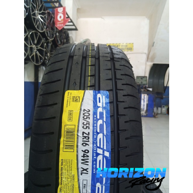 Ban mobil standar ring 16 ukuran 205/55 r16 merk Accelera Phi