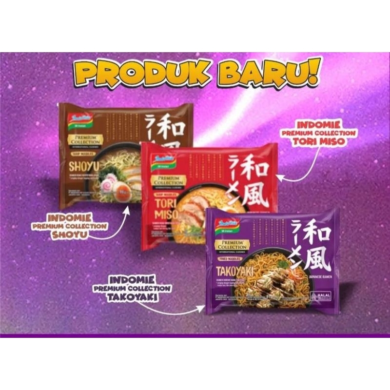 INDOMIE JAPANESE RAMEN SERIES PREMIUM COLLECTION