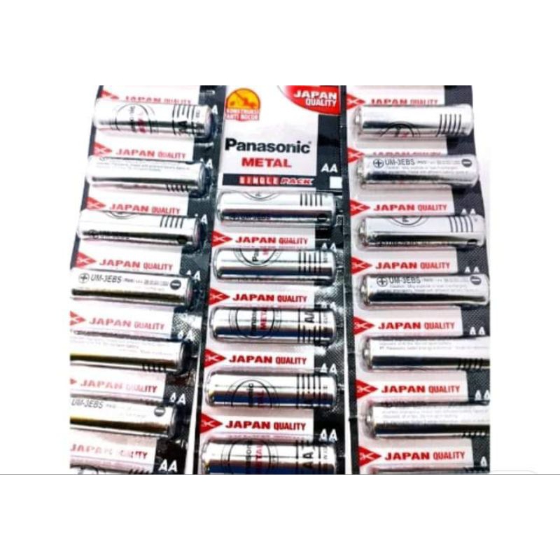 BATERAI PANASONIC AA PRIMA SILVER /BATRE JAM