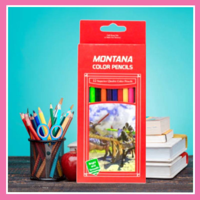 

Pensil Warna Montana 12 Color Pencil Multicolor