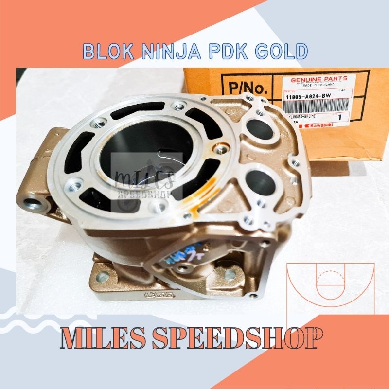 Blok Ninja PDK Gold Kode B ORI Thailand