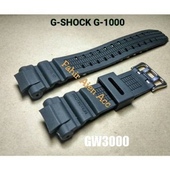 STRAP TALI JAM CASIO G-SHOCK GW-3000 GW-3500 GW3000 GW3500 RUBBER STRAP TALIJAM GW3000