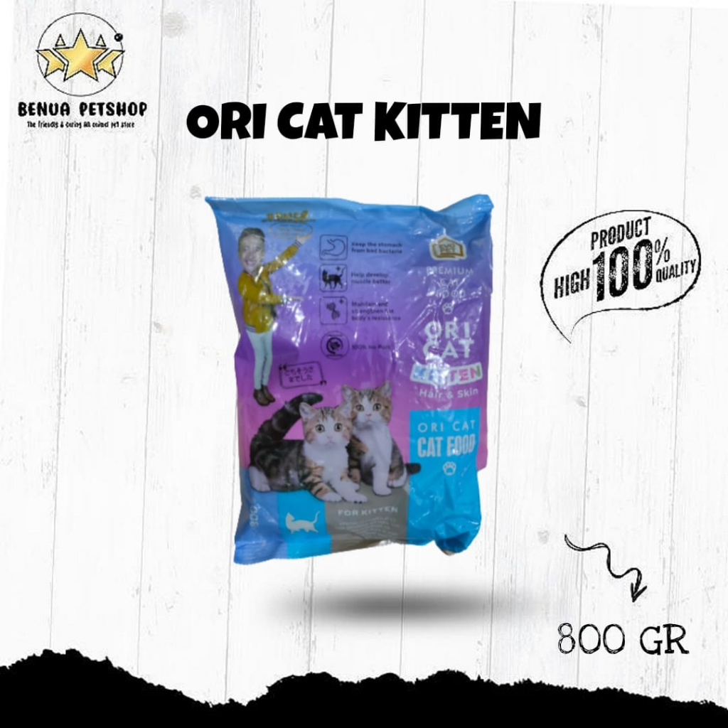 Makanan Kucing kering Ori Cat All varian 800 Gr ( FRESHPACK )