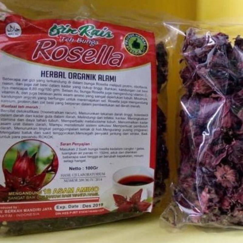 

teh bunga rosella kualitas terjamin....