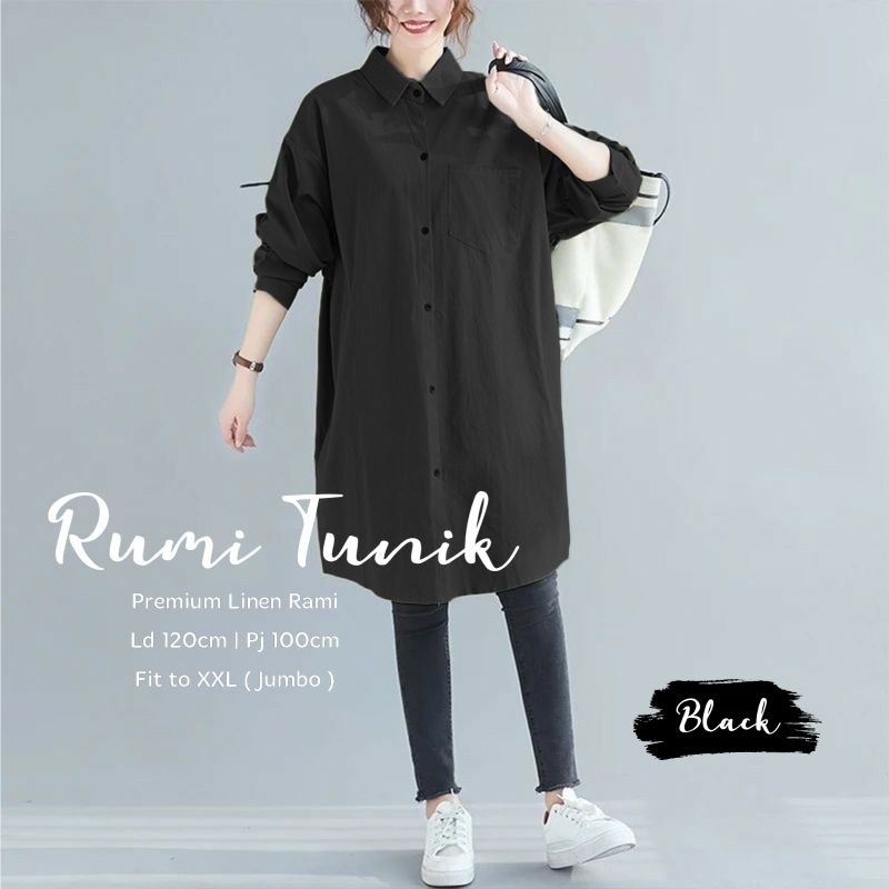 RUMI TUNIK JUMBO LD 120 cm TERBARU