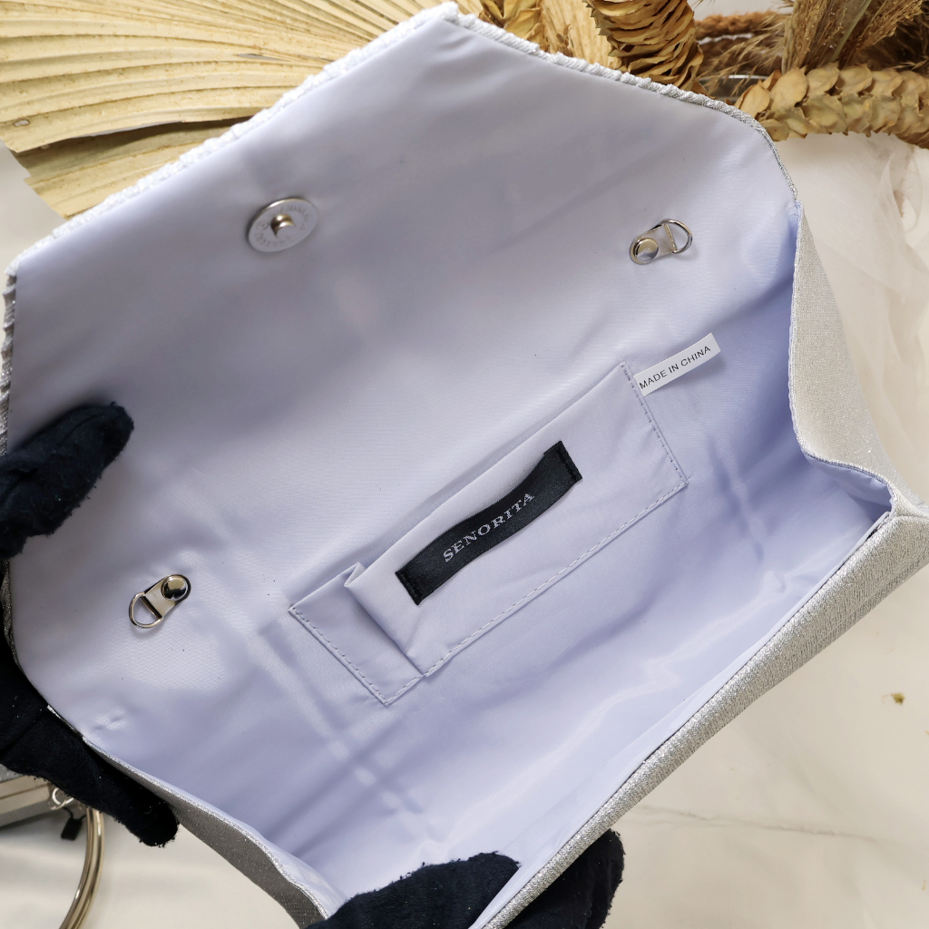 [ NEW ] Tas Pesta Clutch Wanita T3004 - SNR Size 27cm