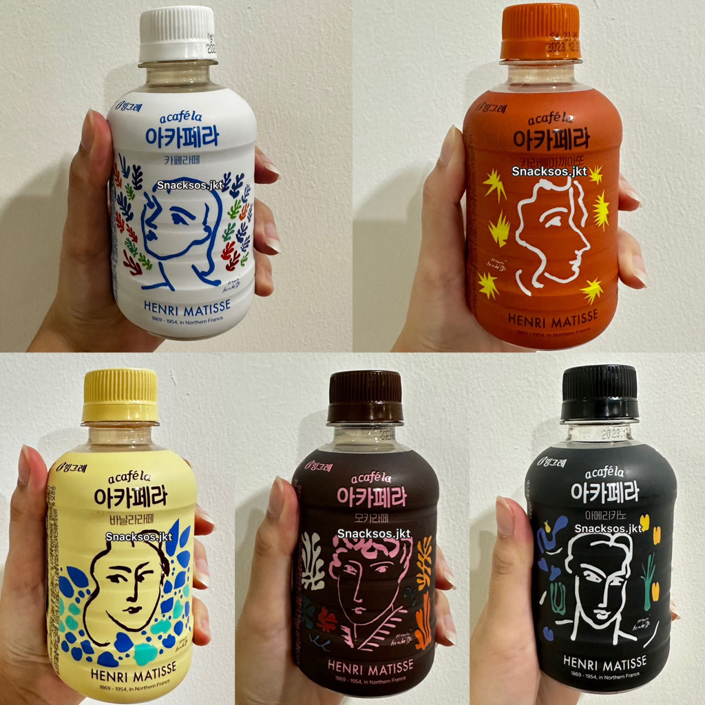 

BINGGRAE ACAFELA VANILLA LATTE / MOCHA LATTE / CARAMEL MACCHIATO / CAFE LATTE / AMERICANO - KOPI KOREA COFFEE