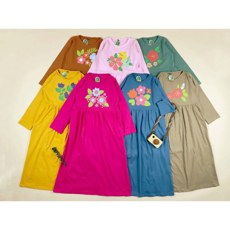 GAMIS ZAHRA JUNIOR BY PINEAPPLE KIDS/Gamis Anak Cewek