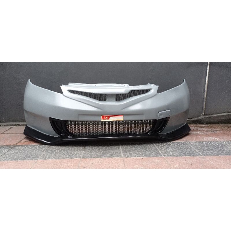 bumper jazz ge8 2008 2010 js racing