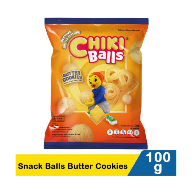 Chiki Balls Butter Cookies 100g