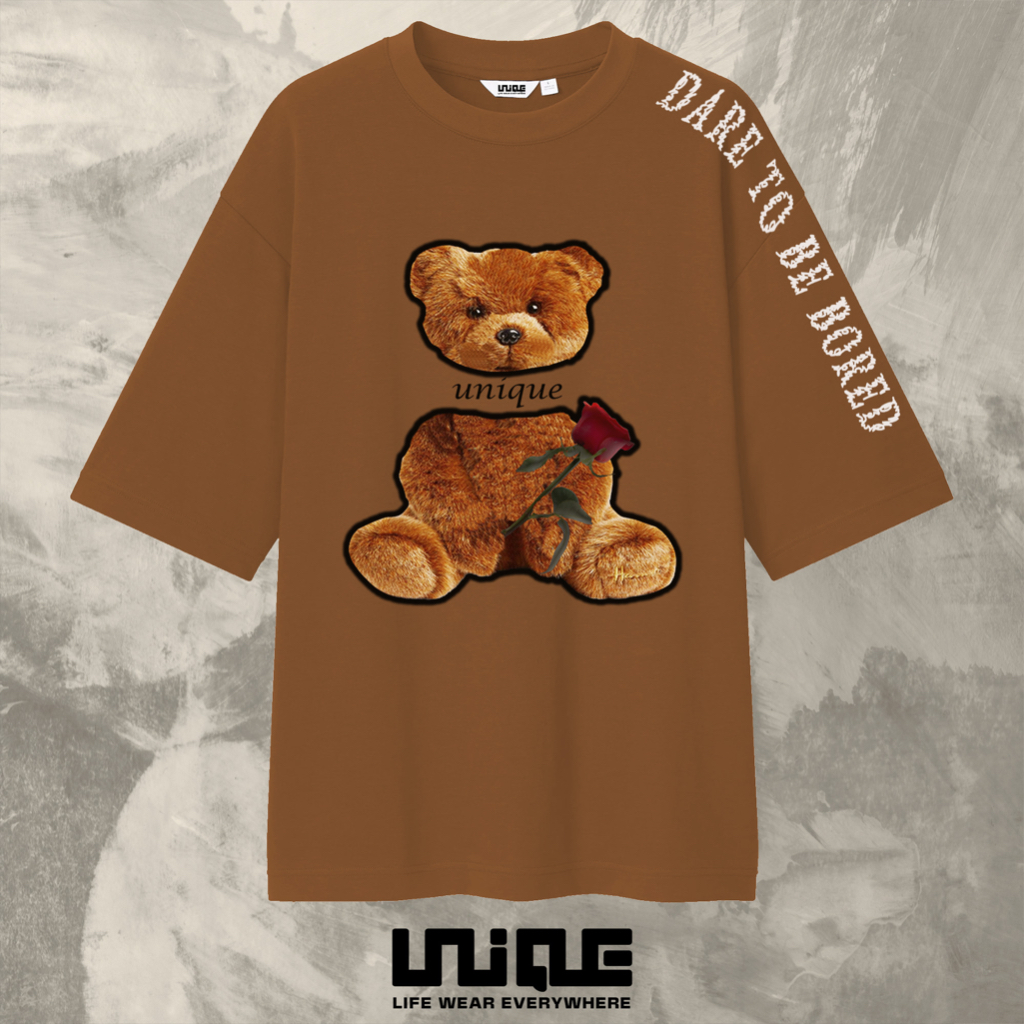 UNIQUE - (Unique Series) Kaos Oversize Dear to Bear