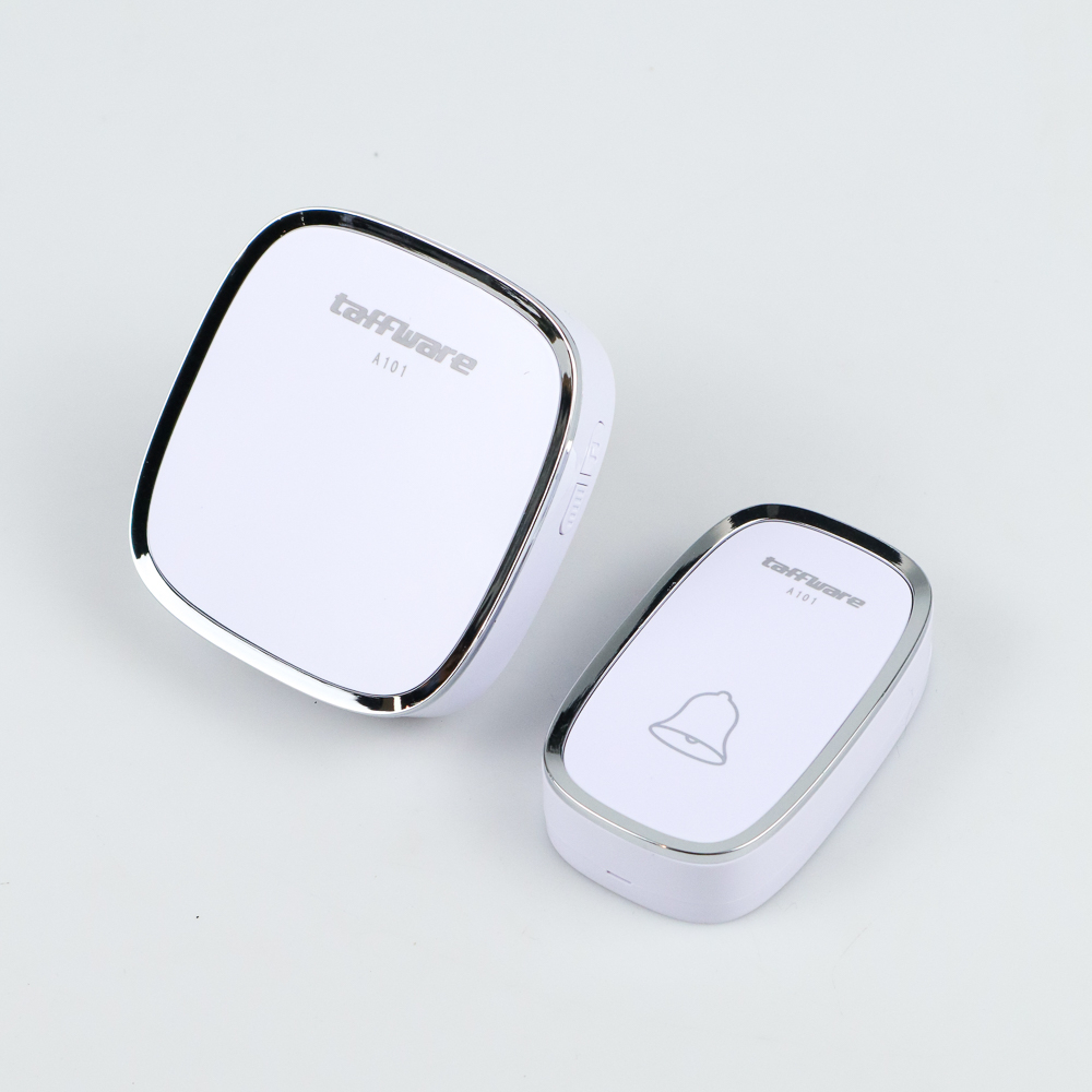 Taffware Bel Pintu Wireless 36 Nada 1 PCS Receiver Doorbells Waterproof - White (A101)