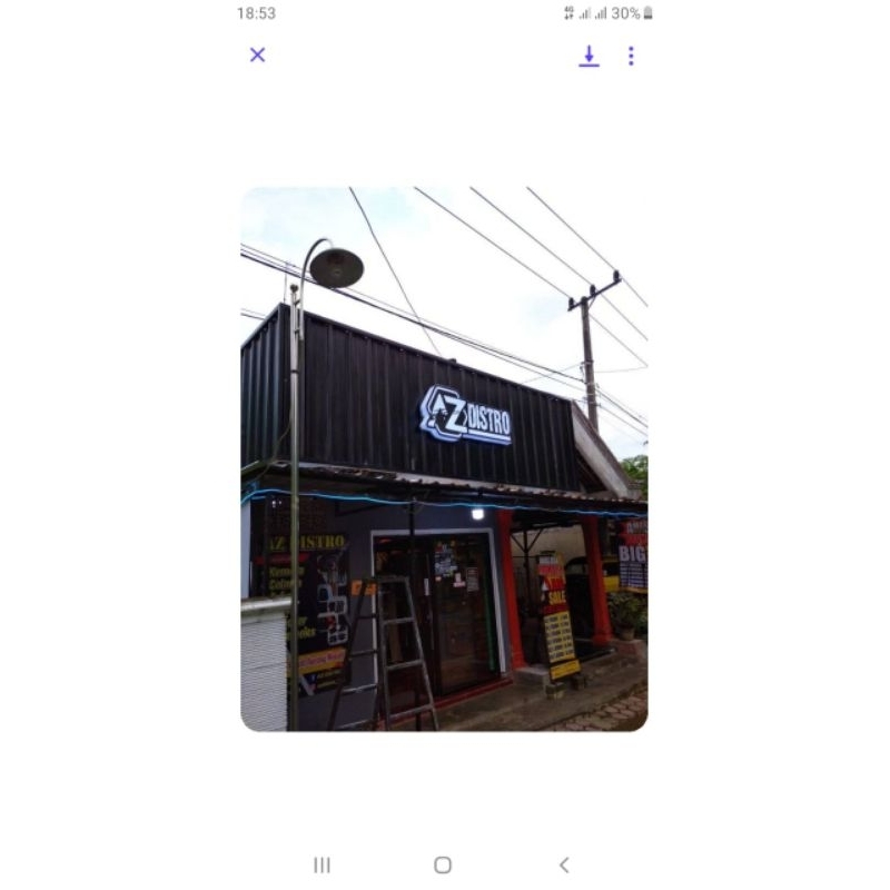 Reklame Neonbox Custom/ Papan Nama Menyala