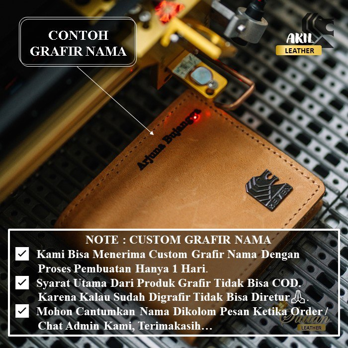 Dompet Lipat Kulit Pria Branded Reven Atlas Leather Wallet Bahan 100% Kulit Sapi Asli Original Premium Cowok Keren Terbaru
