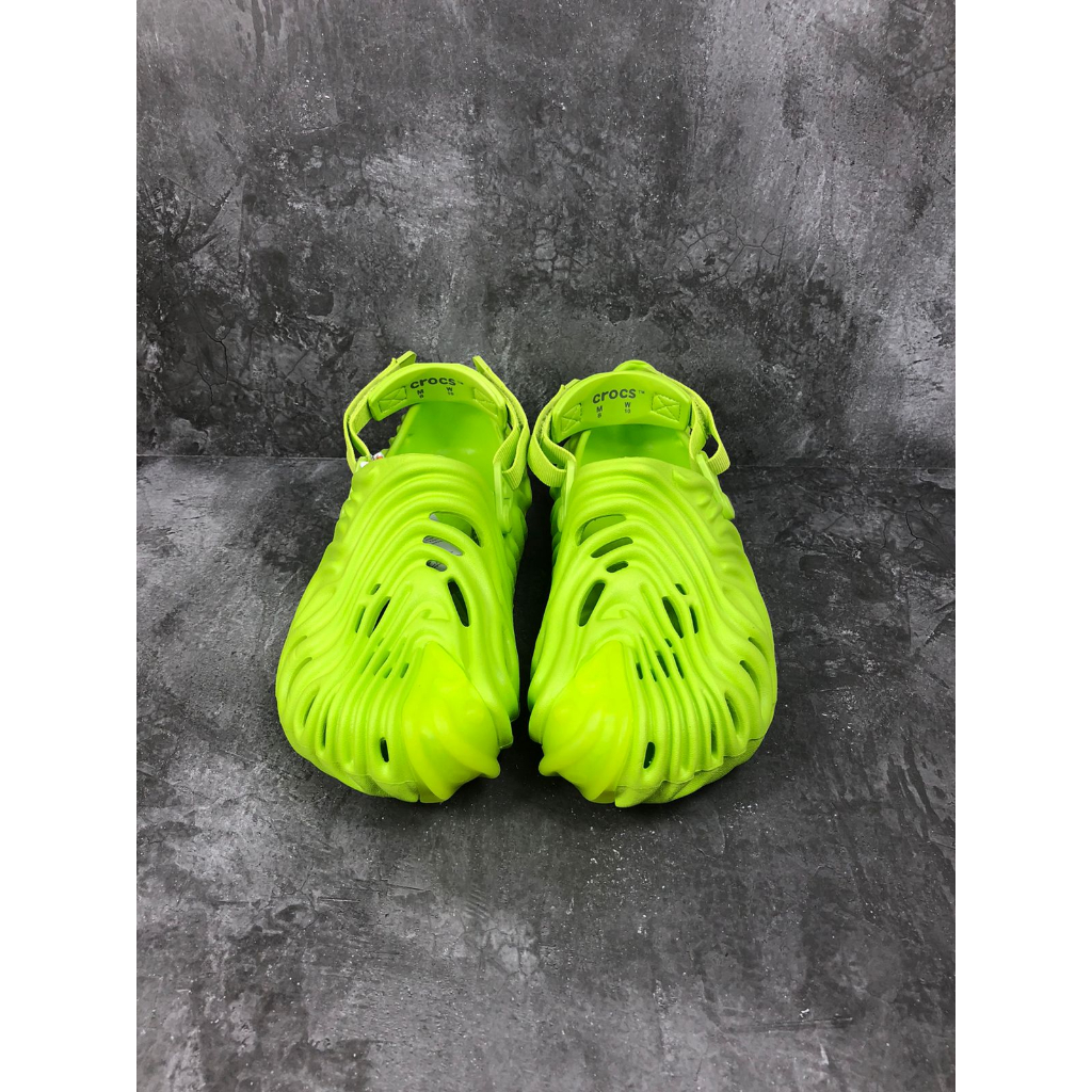 Crocs Pollex Clog x Salehe Bembury Volt/Green, 100% Real Pic.