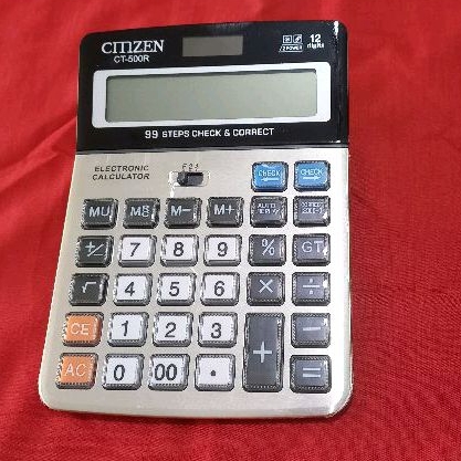 

Kalkulator Cmzen CT-500R (12 digit)