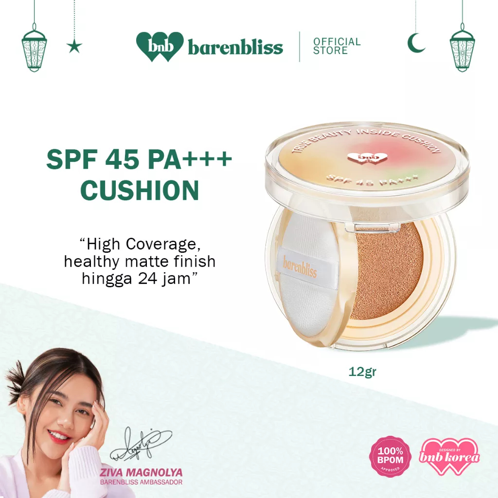 BNB BARENBLISS CUSHION Bloomatte True Beauty Inside - TERDAFTAR BPOM - CUSHION BNB MURAH