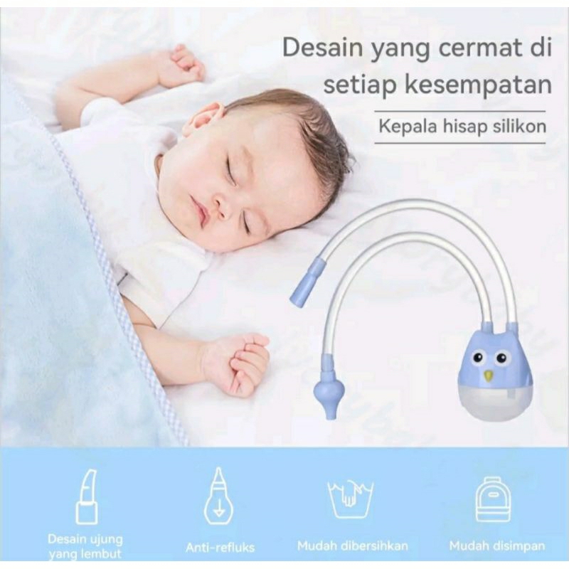 Penyedot ingus bayi Nasal Aspirator Lendir Nose Cleaner Sedot Pembersih kotoran hidung baby 0+ bln newborn