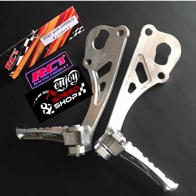 FootStep Step injakan Belakang Rc3 cobra non jomblo Ninja 150 RR &amp; R / ss