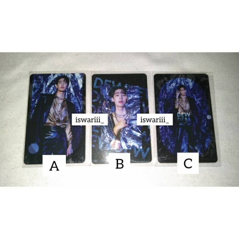 [ready stock] pc shining series dew jirawat dewjsu photocard gmmtv