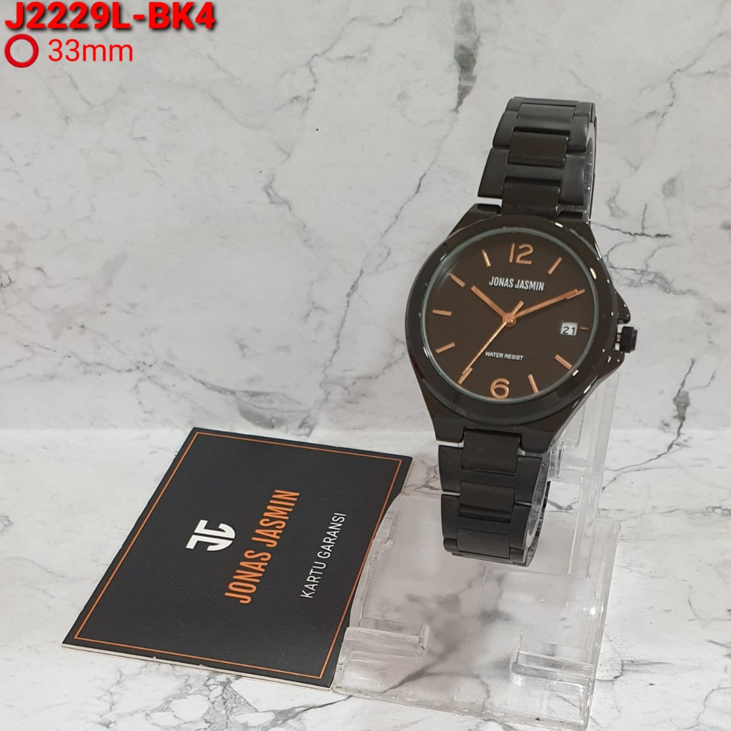 JAM TANGAN JONAS JASMIN WANITA TYPE JJ-2229// JAM TANGAN WANITA TERBARU STAINLESS STEEL//JAM TANGAN WABITA/PRIA