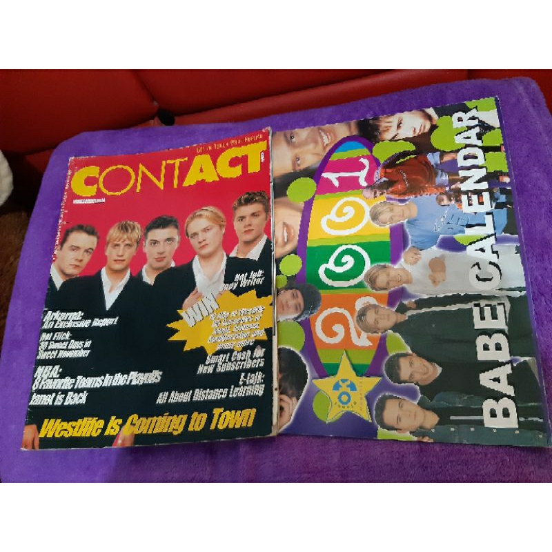 Majalah westlife bonus kalender