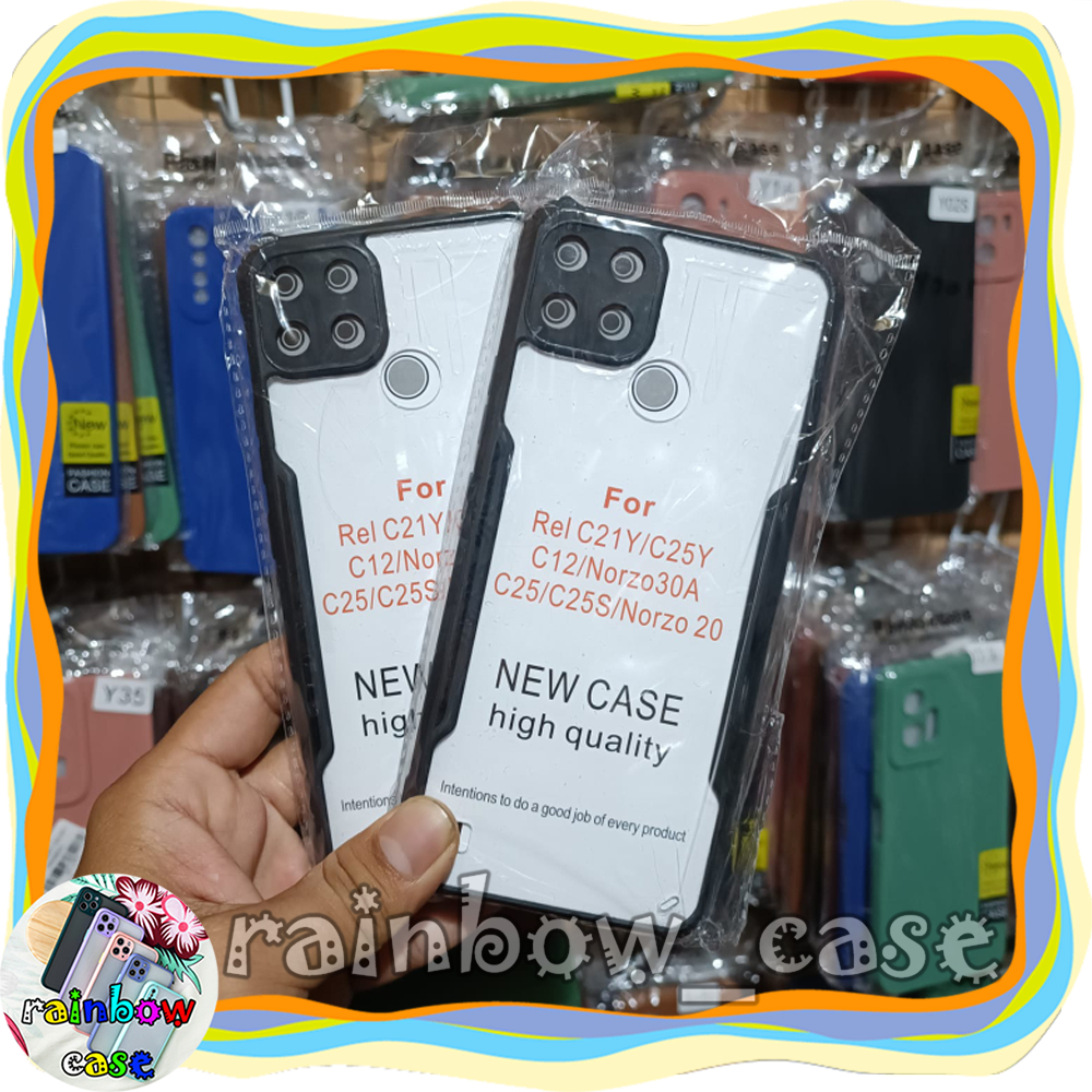 REALME C21Y / C25Y / C12 / C25 / C25S / NARZO 20 CASE ARMOR SHOCKPROOF