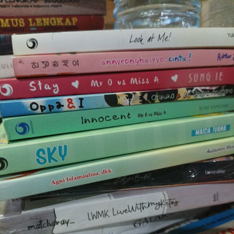 buku novel korea novel remaja  korean romance original