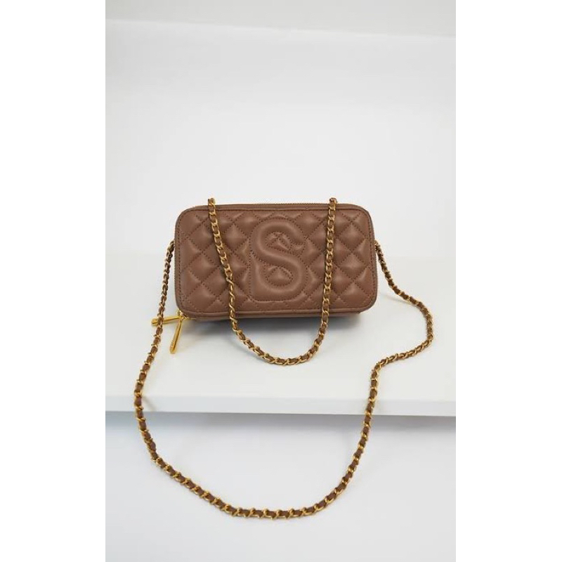 [preloved] Yura Bag Mocca Buttonscarves