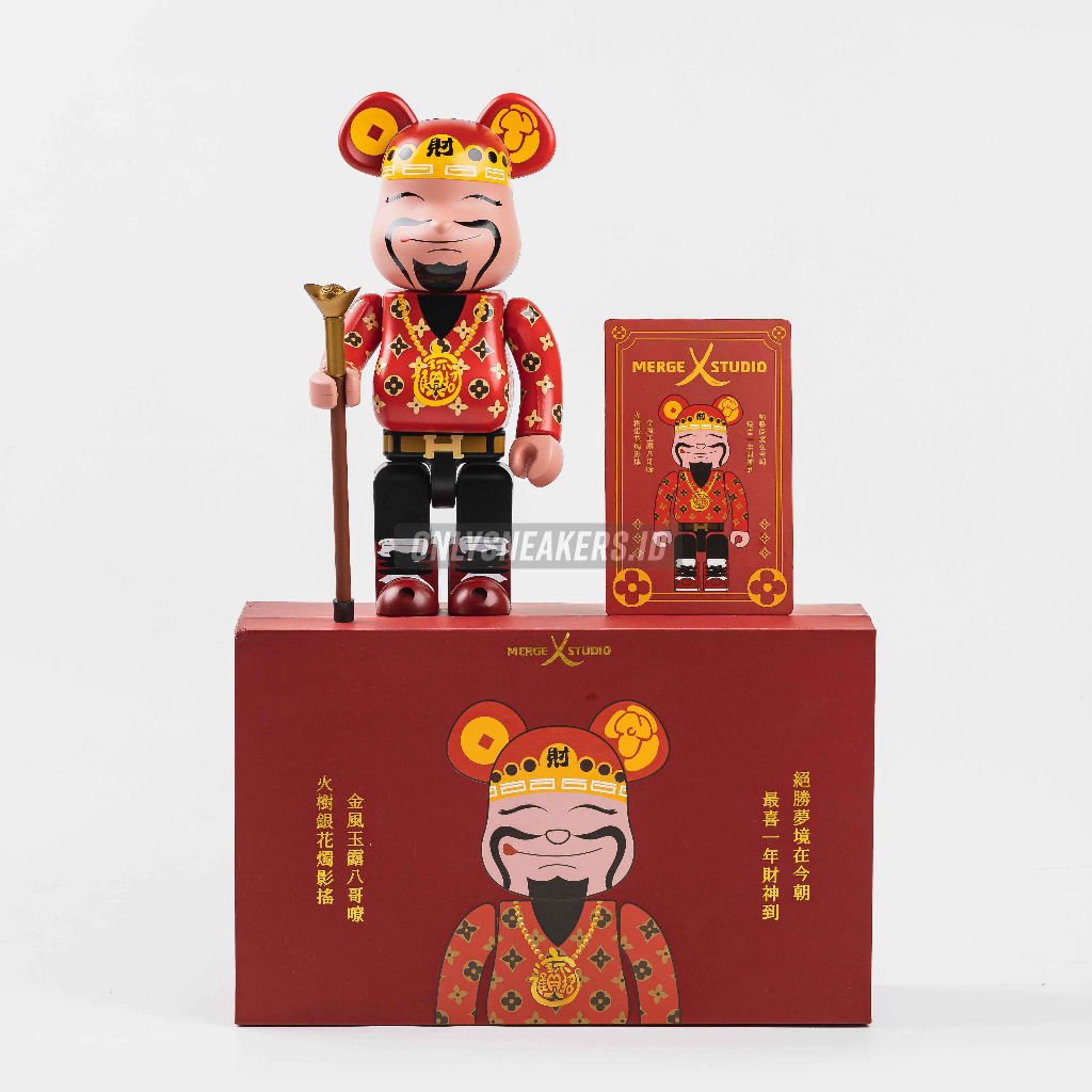BEARBRICK FORTUNE GOD 400%