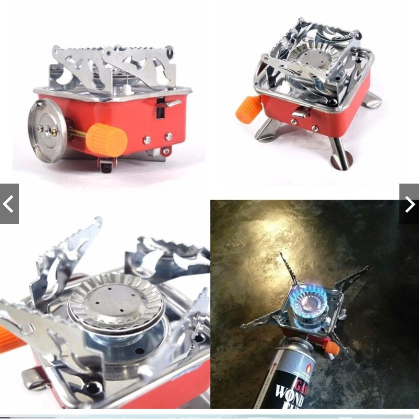 [COD] Kompor Camping Kotak Mini Portable Stove Kompor Portable Praktis