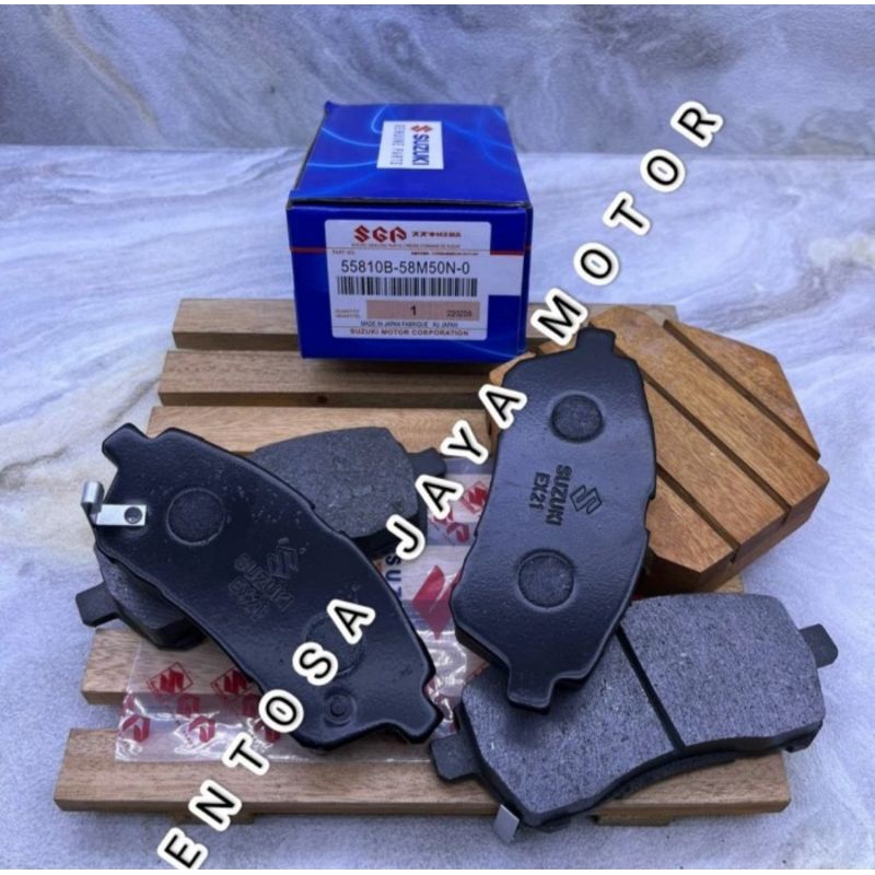 Brake Pad Kampas Rem Depan Mazda 2 Ford Fiesta Original 1set