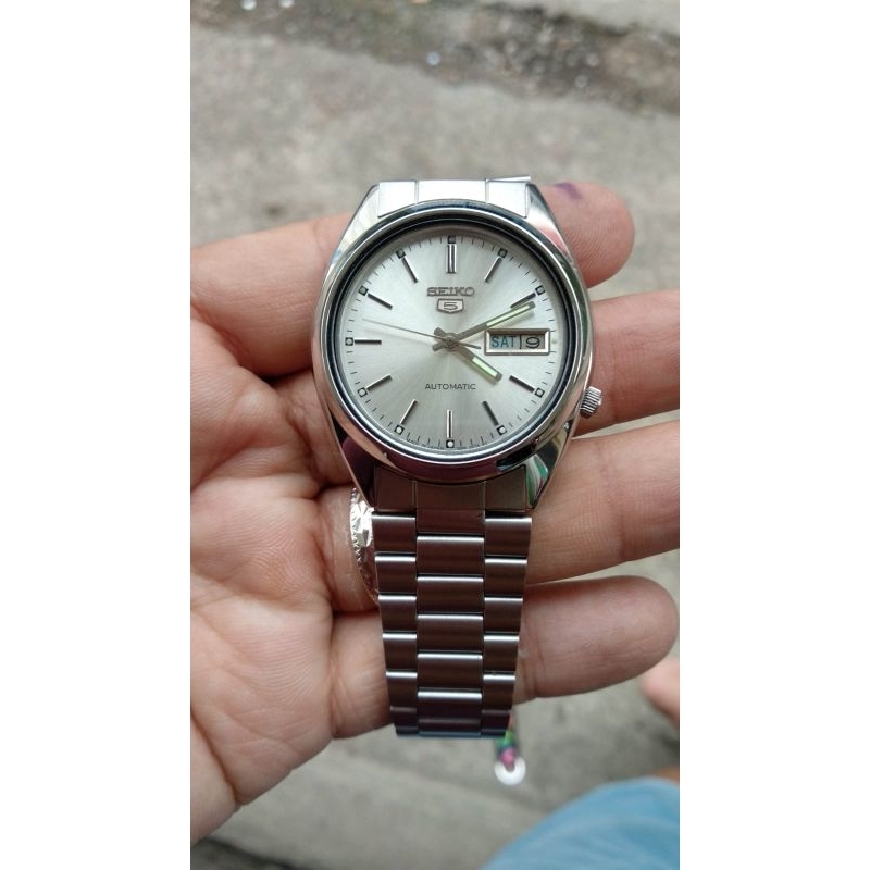 jam tangan pria jam vintage jam klasik jam tangan seiko 5 otomatis