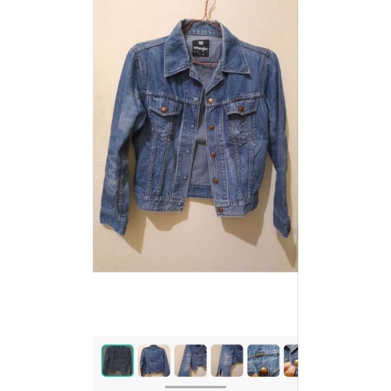jaket jeans wrangler