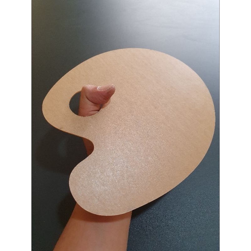 PALET LUKIS ARCYLIC OVAL~CAT MINYAK