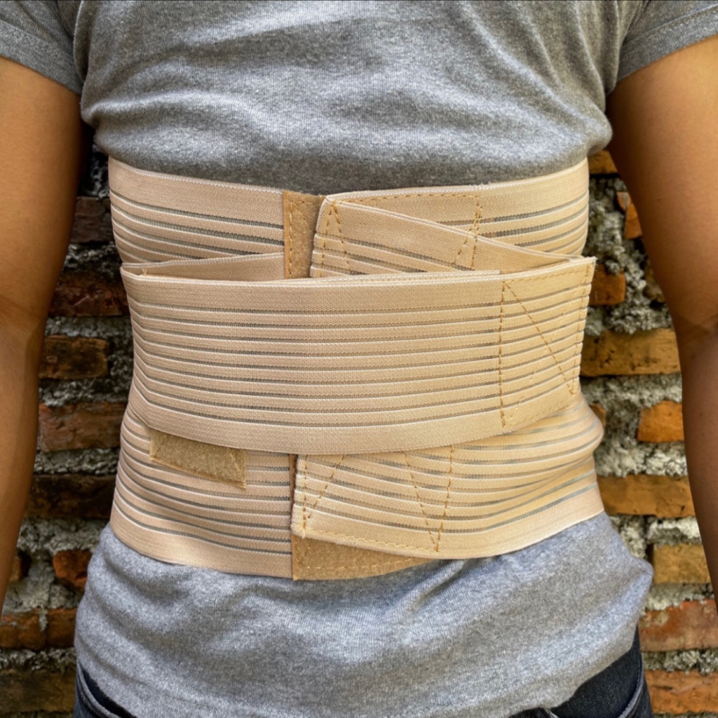 ORIGINAL ACROPOLIS Korset Sakit Pinggang Premium, Lumbal Sacral Orthosis, LSO Corset,  lumbal korset, HNP korset nyeri pinggang, syaraf kejepit